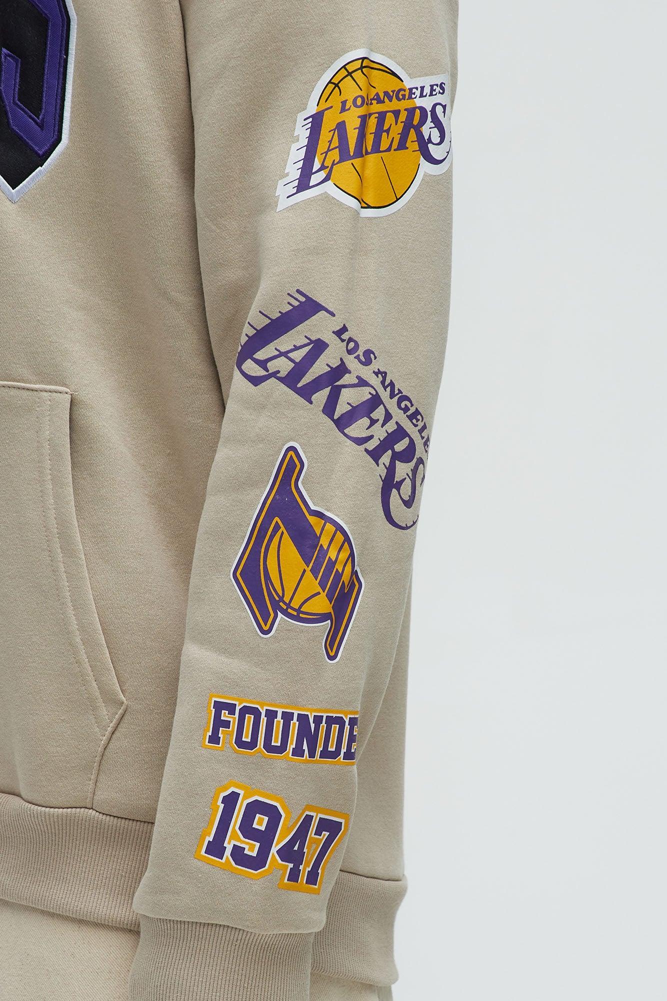 Lakers City Connect Hoodie - Sand Product Image