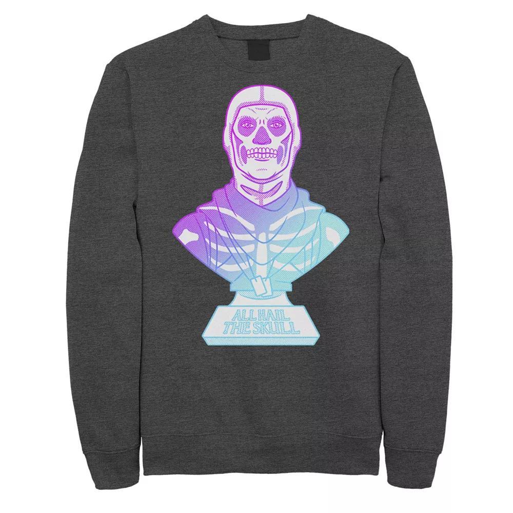 Men's Fortnite All Hail The Skull Sweatshirt, Size: XL, Black Product Image