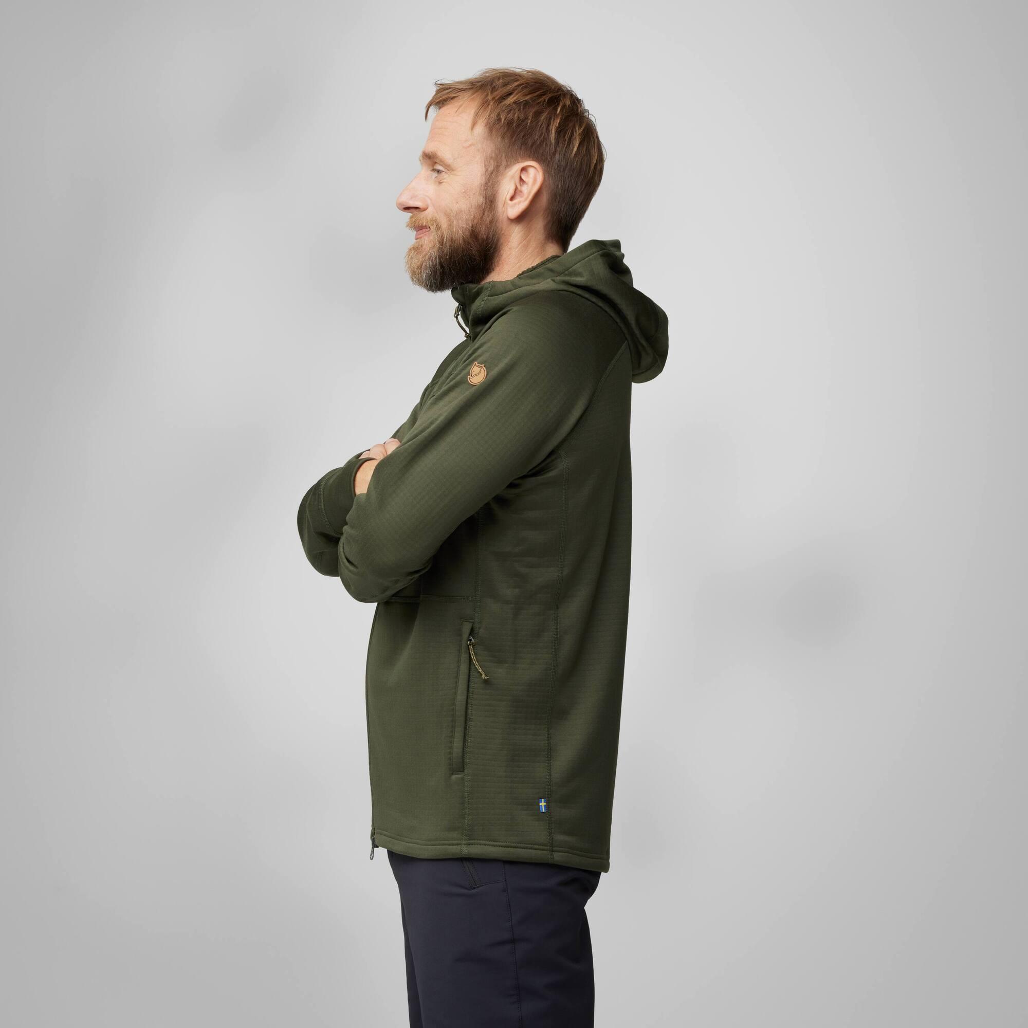 Abisko Grid Fleece Hoodie M Product Image
