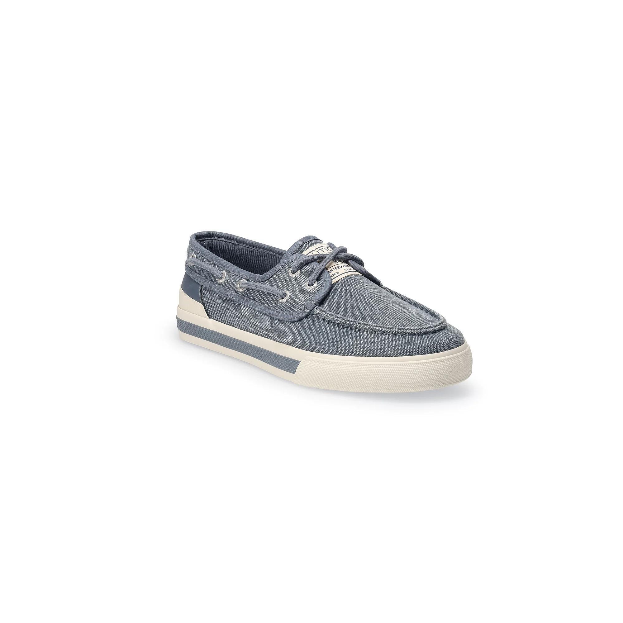 Nautica Men's Boat Shoes, Size: 7.5, Blue Product Image