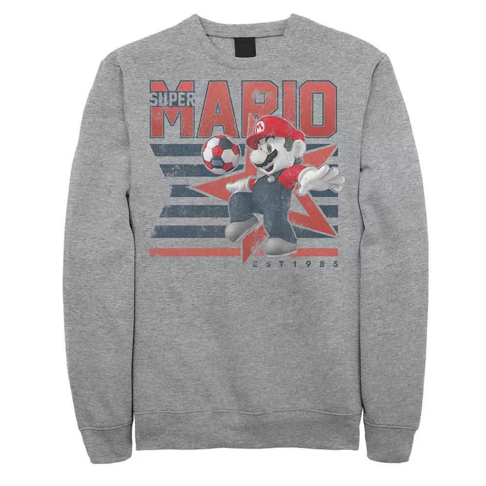 Men's Jurassic Park Safari Logo Sweatshirt, Size: XXL, Athletic Grey Product Image