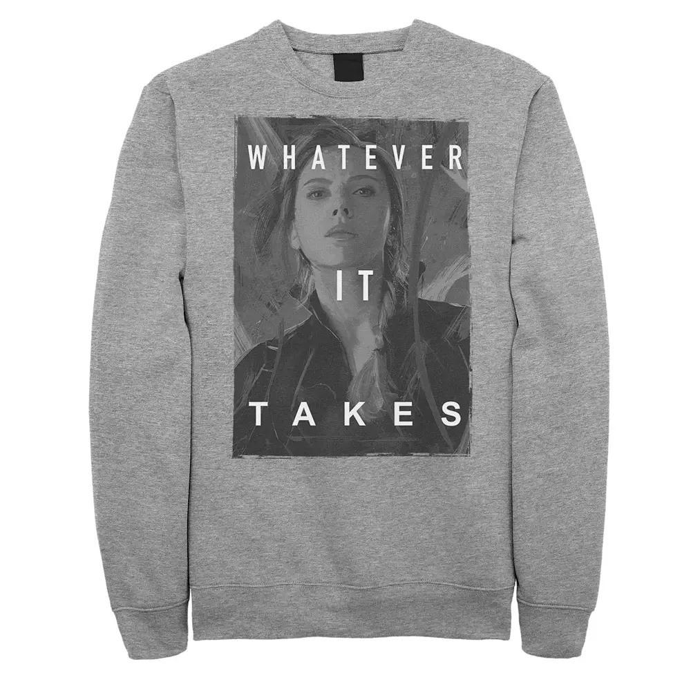 Men's Avengers Endgame Whatever It Takes Pullover, Size: Medium, Athletic Grey Product Image