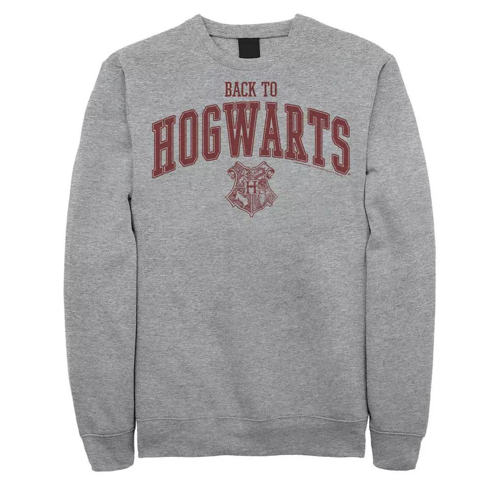 Men's Harry Potter Deathly Hallows 2 Back to School Sweatshirt, Size: XXL, Athletic Grey Product Image
