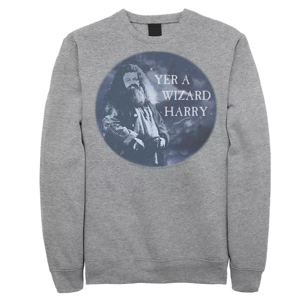 Big & Tall American Moto Garage Est. 1973 Fleece Sweatshirt, Men's, Size: Large Tall, Blue Product Image
