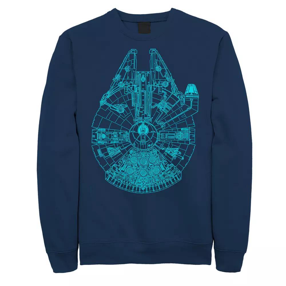 Men's Jurassic World Two Return Stone Logo Sweatshirt, Size: XL, Black Product Image