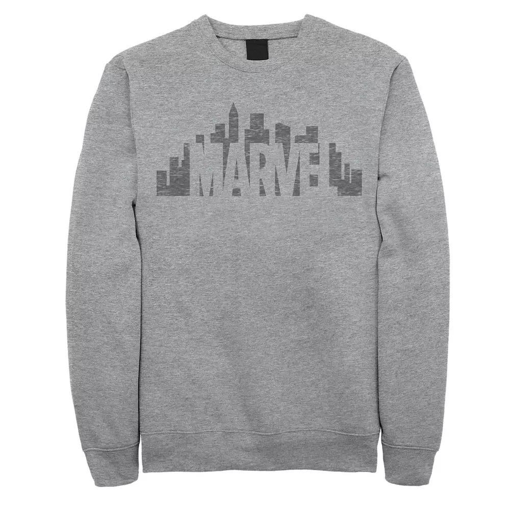 Disney's Aladdin Men's Free To Dream Poster Sweatshirt, Size: 3XL, Athletic Grey Product Image