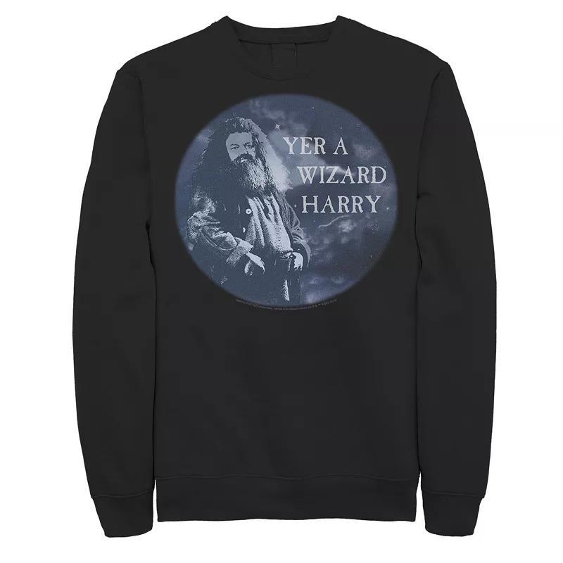 Big & Tall American Moto Garage Est. 1973 Fleece Sweatshirt, Men's, Size: Large Tall, Blue Product Image