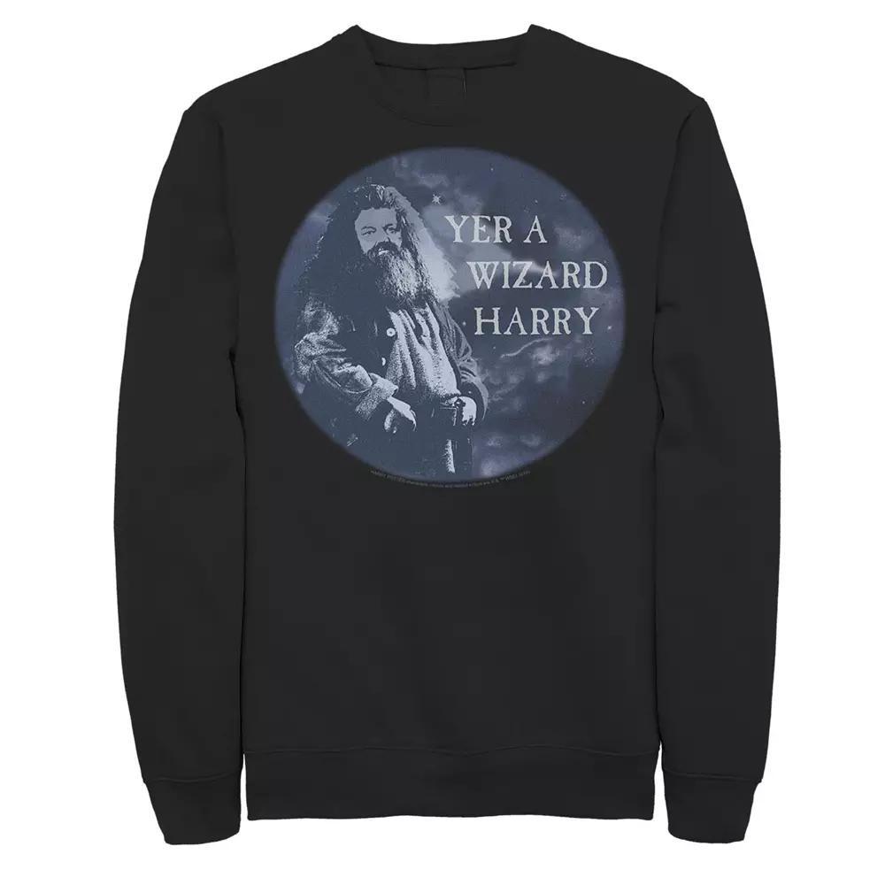 Big & Tall American Moto Garage Est. 1973 Fleece Sweatshirt, Men's, Size: Large Tall, Blue Product Image