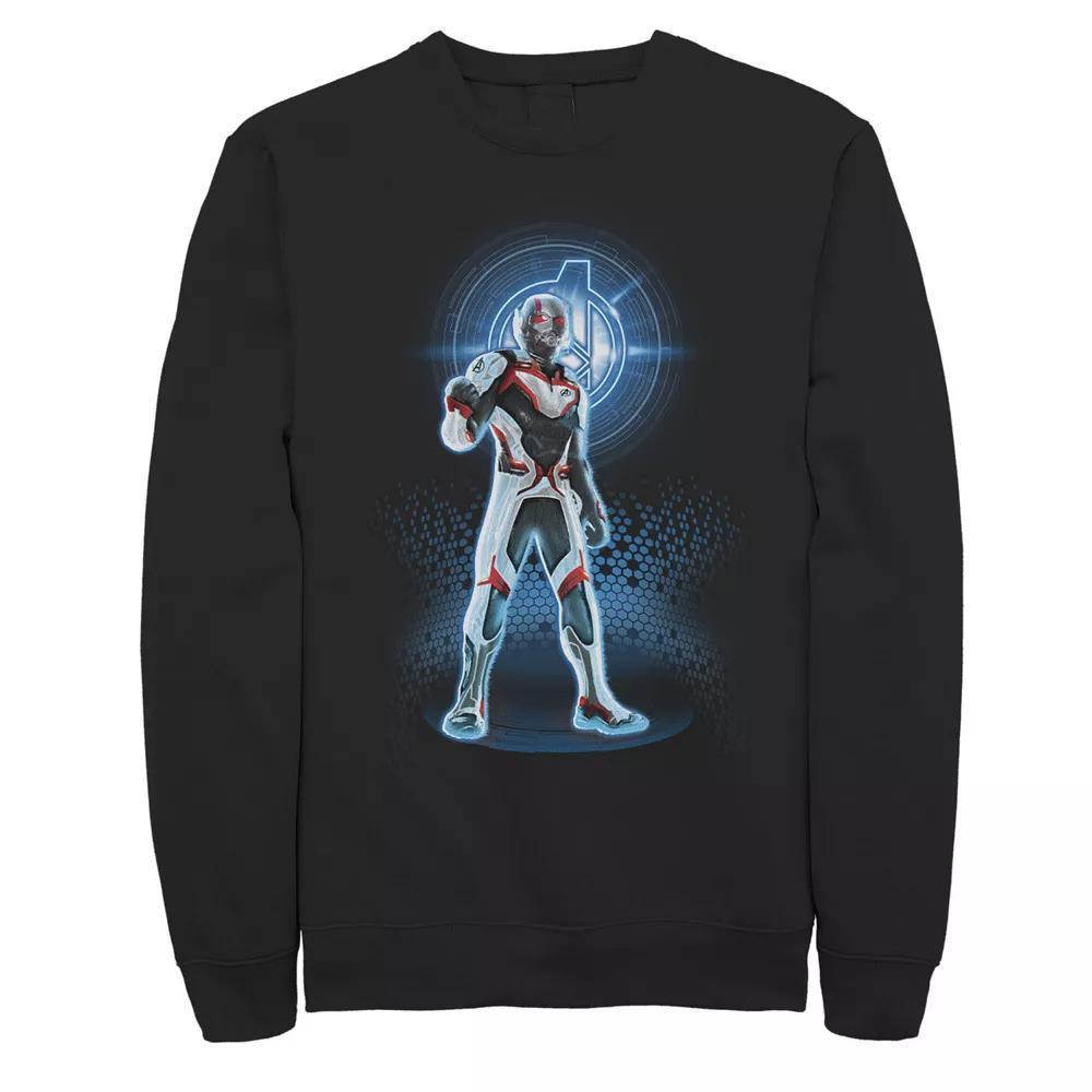 Mens Marvel Avengers Endgame Logo Ant-Man Quantum Suit Portrait Sweatshirt Product Image