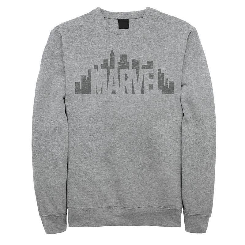 Big & Tall Nickelodeon Teenage Mutant Ninja Turtles Weekend Warrior Leonardo Fleece Sweatshirt, Men's, Size: 4XL, Athletic Grey Product Image