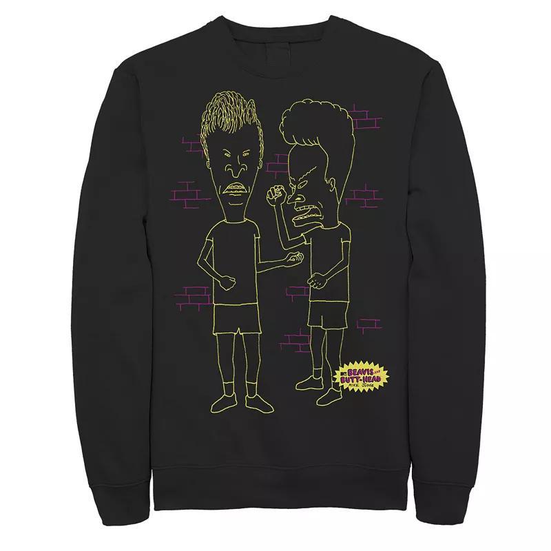 Men's Marvel Avengers Endgame Fearless Panels Sweatshirt, Size: Large, Black Product Image