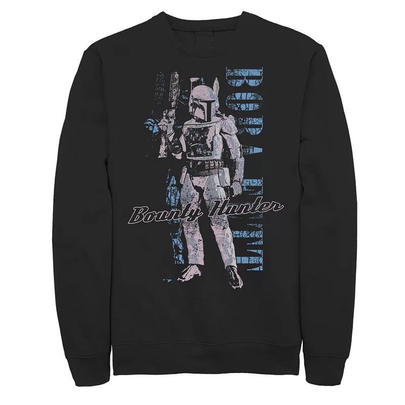 Mens Marvel Spider-Man Spiderverse Sound Effects Graphic Fleece Pullover Product Image