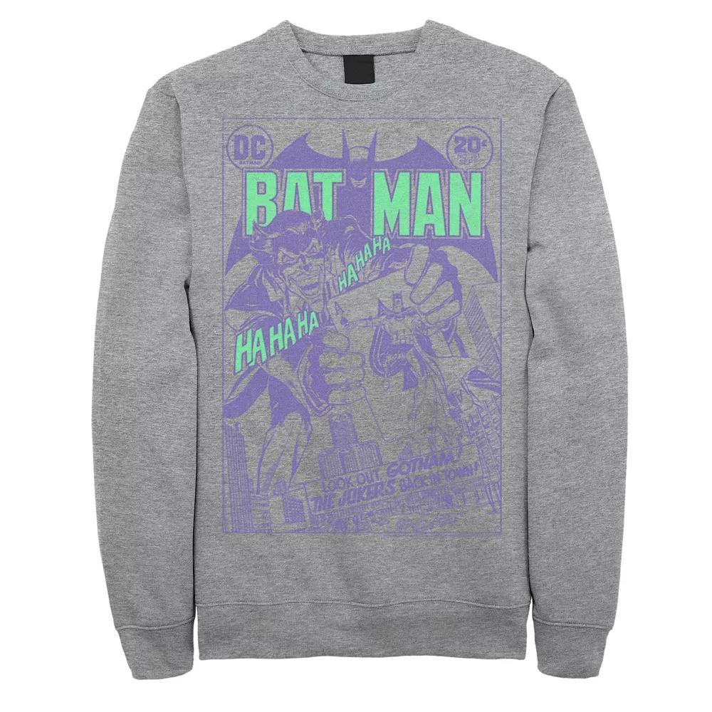 Men's Marvel Avengers Endgame Captain Marvel Spray Paint Logo Sweatshirt, Size: XL, Athletic Grey Product Image