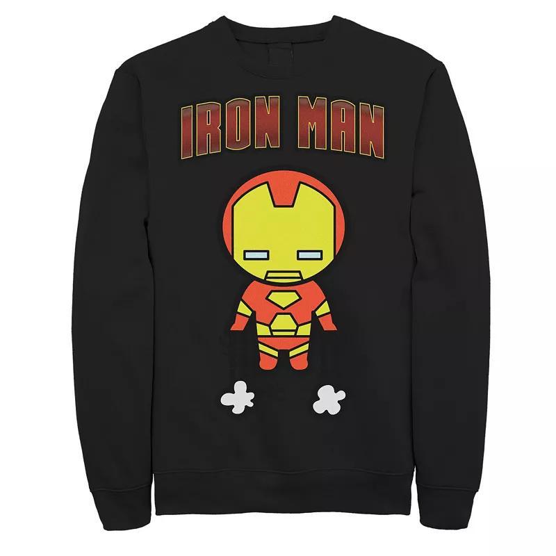 Men's Marvel Avengers Endgame Captain Marvel Serious Pose Sweatshirt, Size: XL, Black Product Image