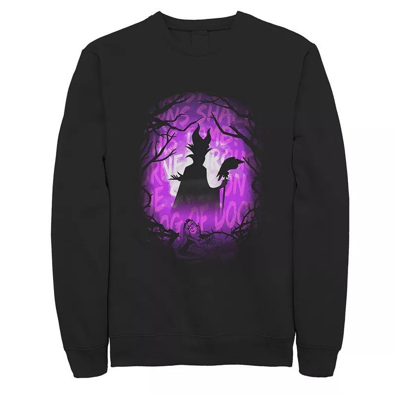 Men's Cuphead Cagney Flower Pose Graphic Fleece Pullover, Size: Small, Blue Product Image