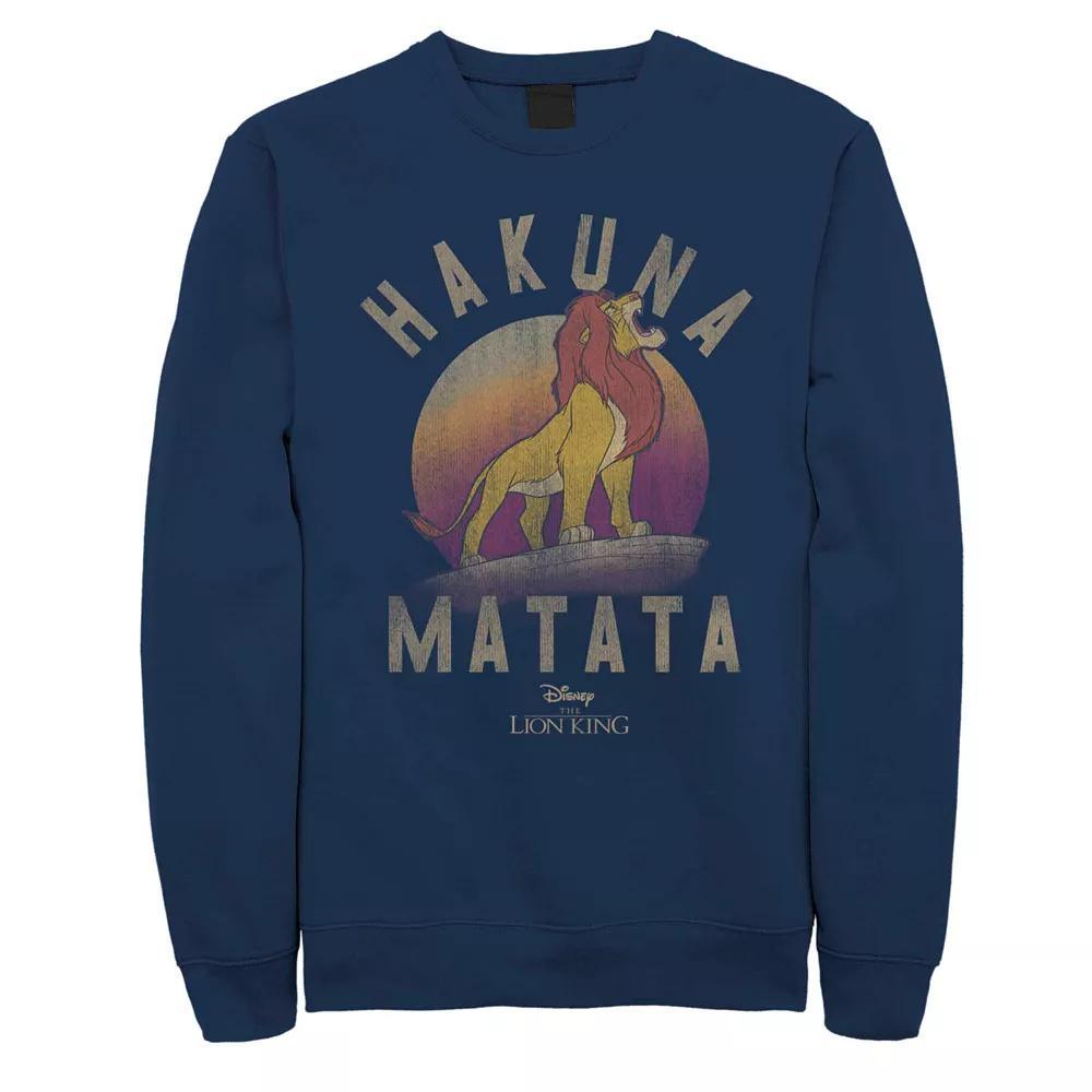 Big & Tall Harry Potter Hogwarts Crest Distressed Sweatshirt, Men's, Size: 3XL Tall, Blue Product Image