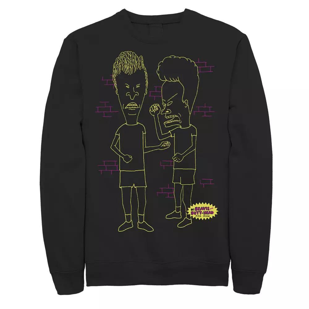 Men's Marvel Avengers Endgame Fearless Panels Sweatshirt, Size: Large, Black Product Image