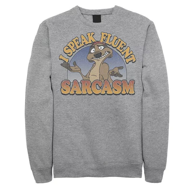 Men's The Suicide Squad Ratcatcher 2 Logo Sweatshirt, Size: XXL, Athletic Grey Product Image