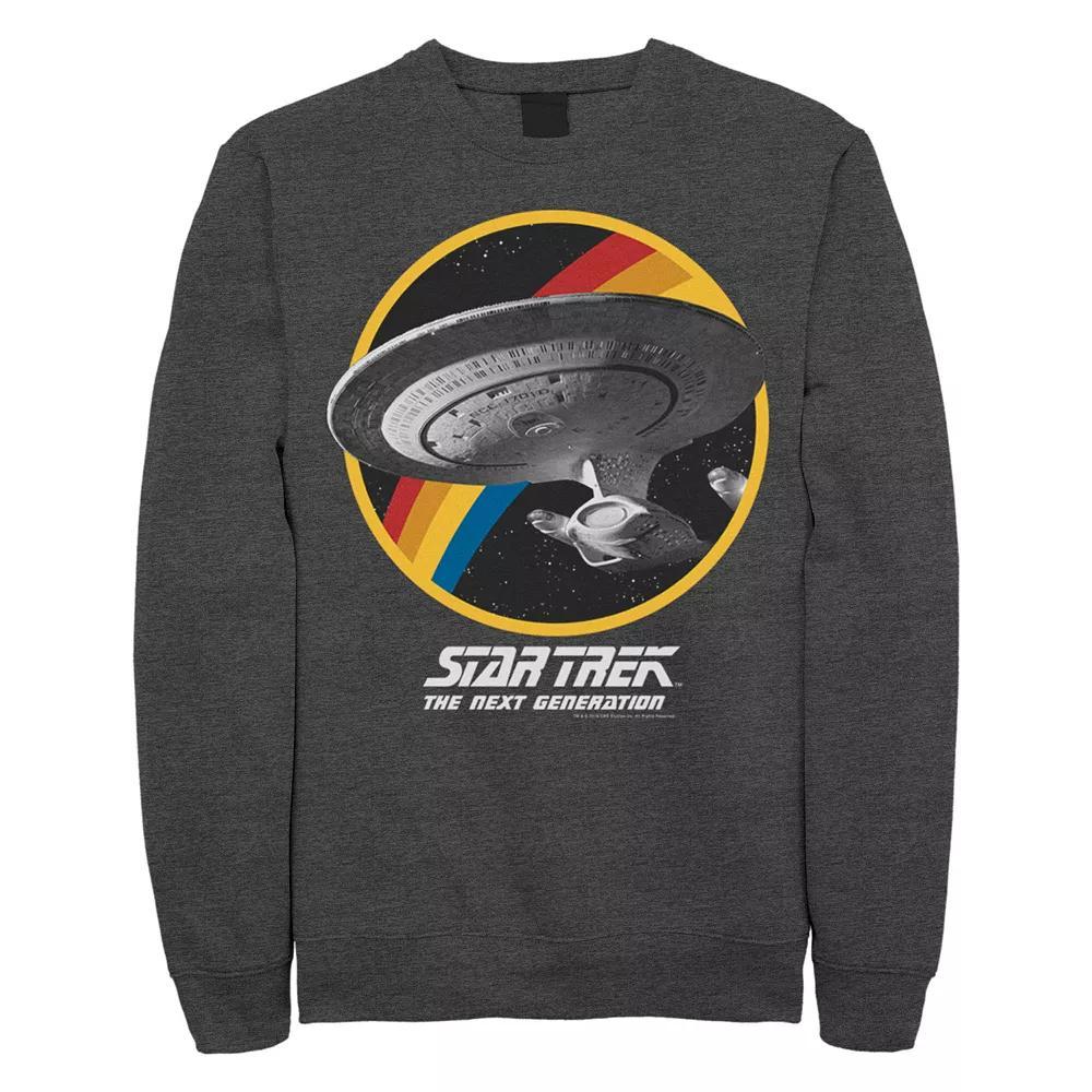 Men's Star Trek Next Gen Patch Tee, Size: Medium, Grey Product Image