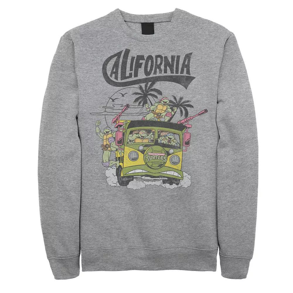Disney's Mulan Live Action Fierce And Fearless Action Pose Men's Sweatshirt, Size: Large, Athletic Grey Product Image