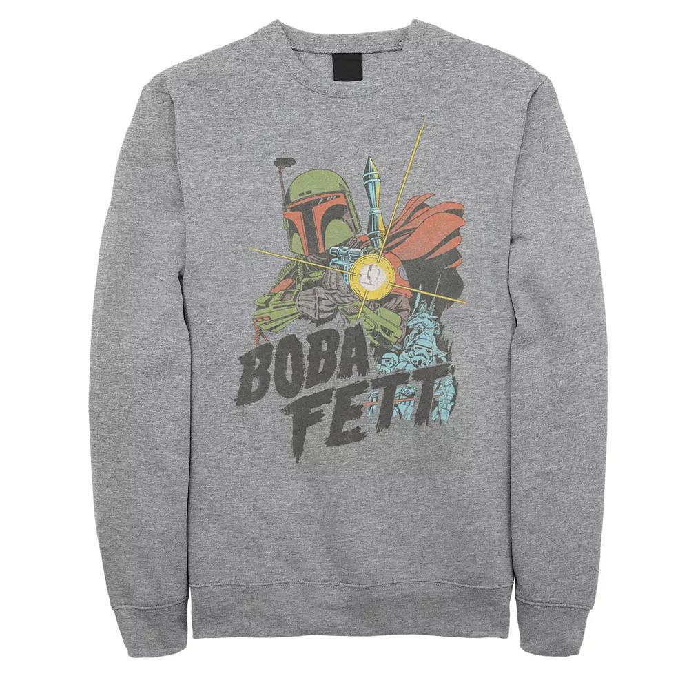 Men's Marvel Guardians Of The Galaxy Trouble Makers Sweatshirt, Size: Medium, Athletic Grey Product Image