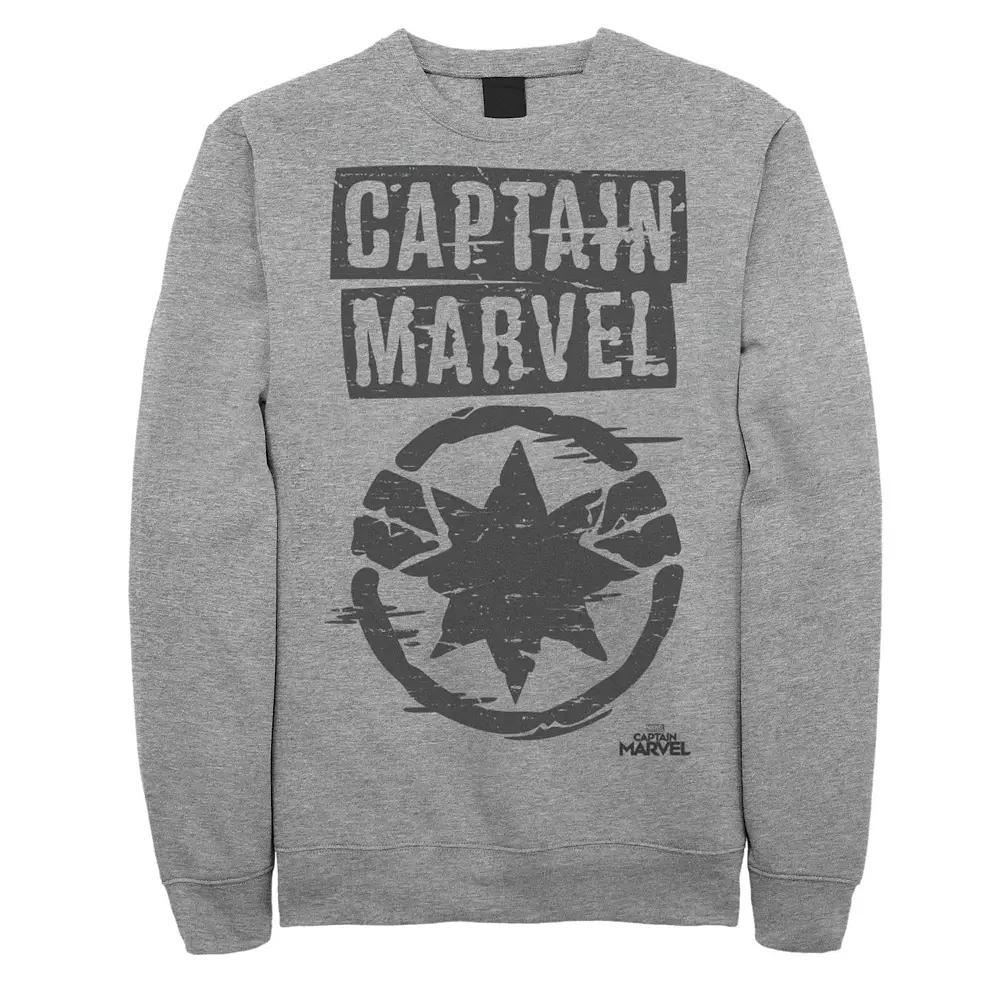 Men's Marvel Spider-Ham I've Been Training All Year Sweatshirt, Size: XXL, Athletic Grey Product Image