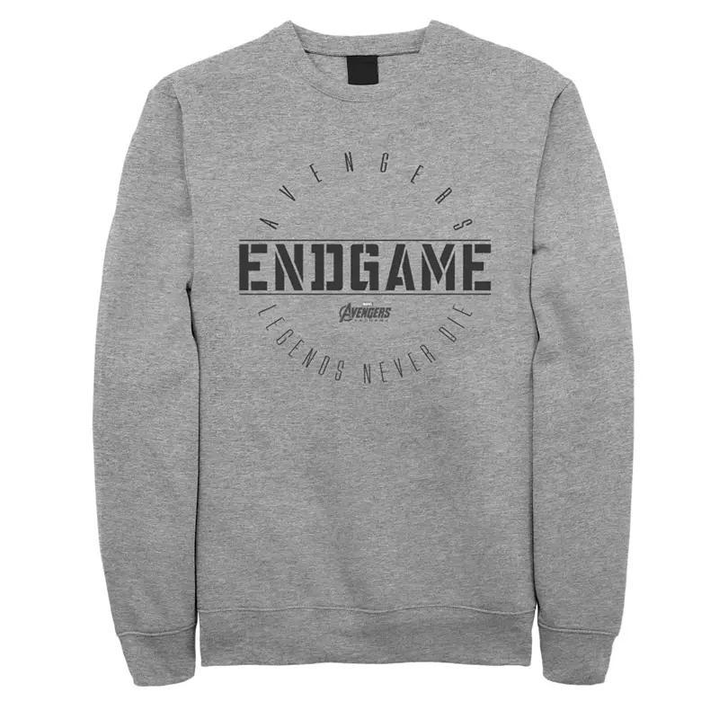 Men's Harry Potter Seven Horcrux Symbols Sweatshirt, Size: Small, Athletic Grey Product Image