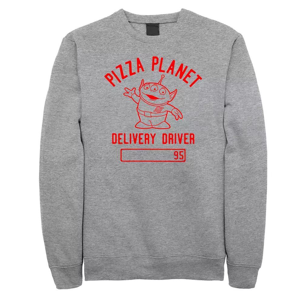 Disney / Pixar's Toy Story Men's Pizza Planet Fleece, Size: Small, Athletic Grey Product Image