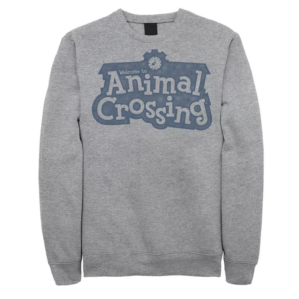 Men's Jurassic World Raptor Trainer Simple Logo Sweatshirt, Size: XL, Athletic Grey Product Image