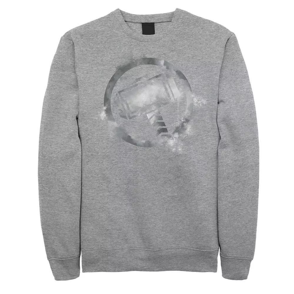 Men's DC Comics Superman Save Our Planet Circle Text Poster Sweatshirt, Size: XXL, Athletic Grey Product Image