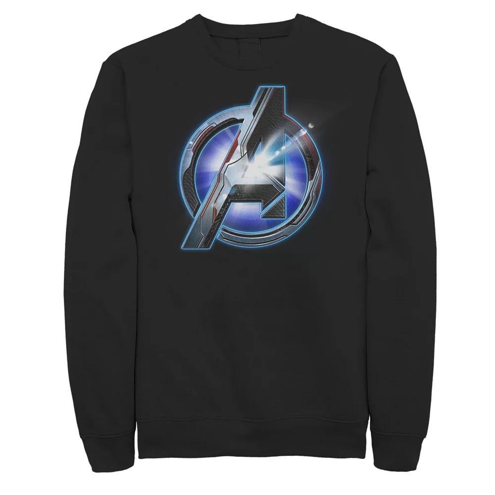 Men's Marvel Avengers: Endgame Tech Logo Sweatshirt, Size: Medium, Black Product Image