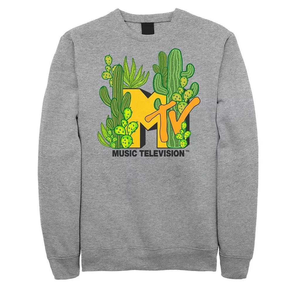 Mens Marvel City Skyline Logo Sweatshirt Athletic Grey Product Image