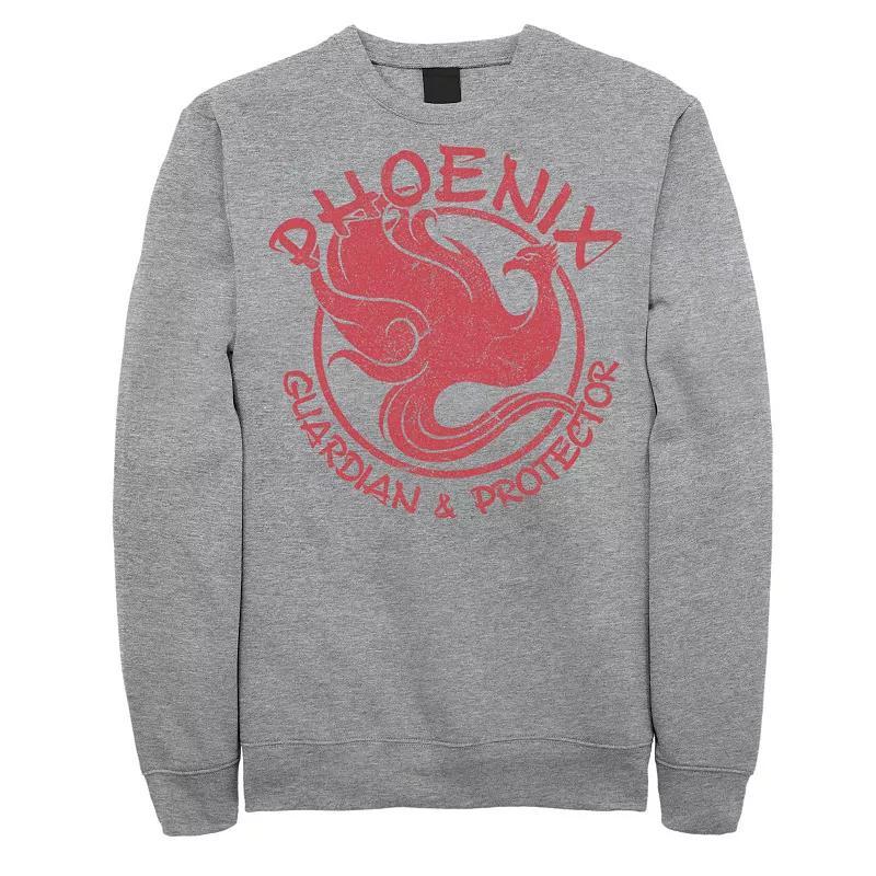 Men's Fifth Sun Arrowhead Camping Sketch Fill Sweatshirt, Size: Medium, Athletic Grey Product Image