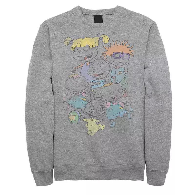 Mens Transformers Autobots Logo Title Graphic Fleece Athletic Grey Product Image
