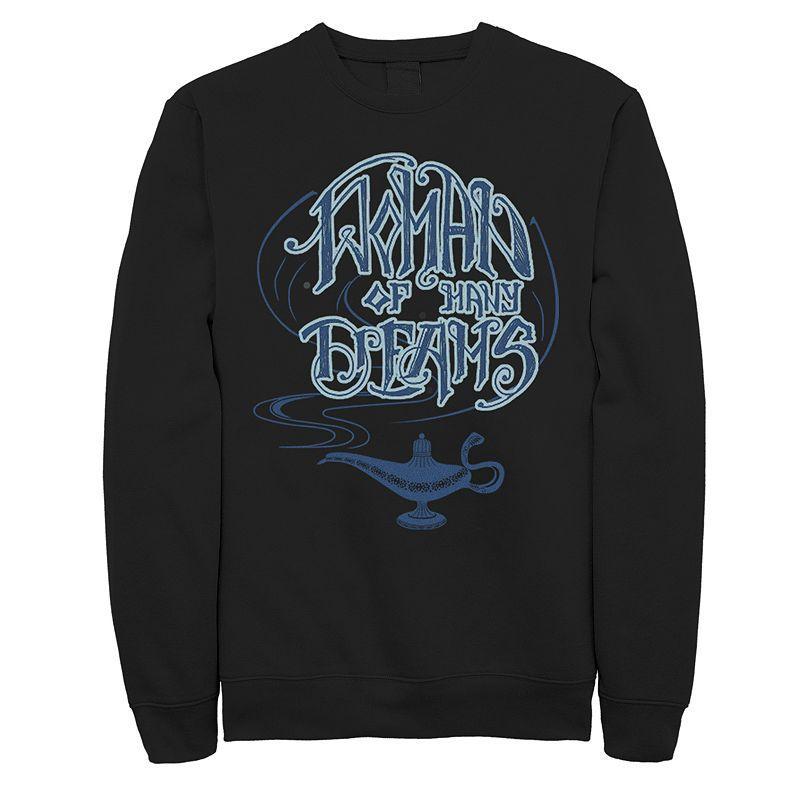 Juniors' Disney's Aladdin Woman Of Many Dreams Genie Lamp Fleece, Girl's, Size: Small, Black Product Image
