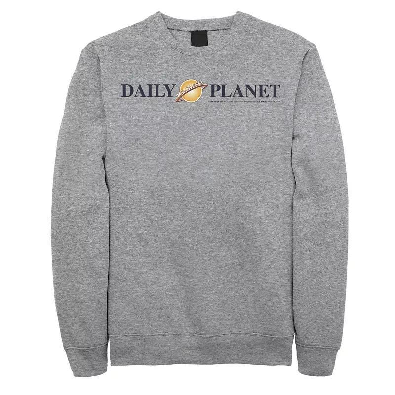 Mens Disney Pixar Cars Iconic DINOCO Gas Station Logo Pullover Fleece Athletic Grey Product Image