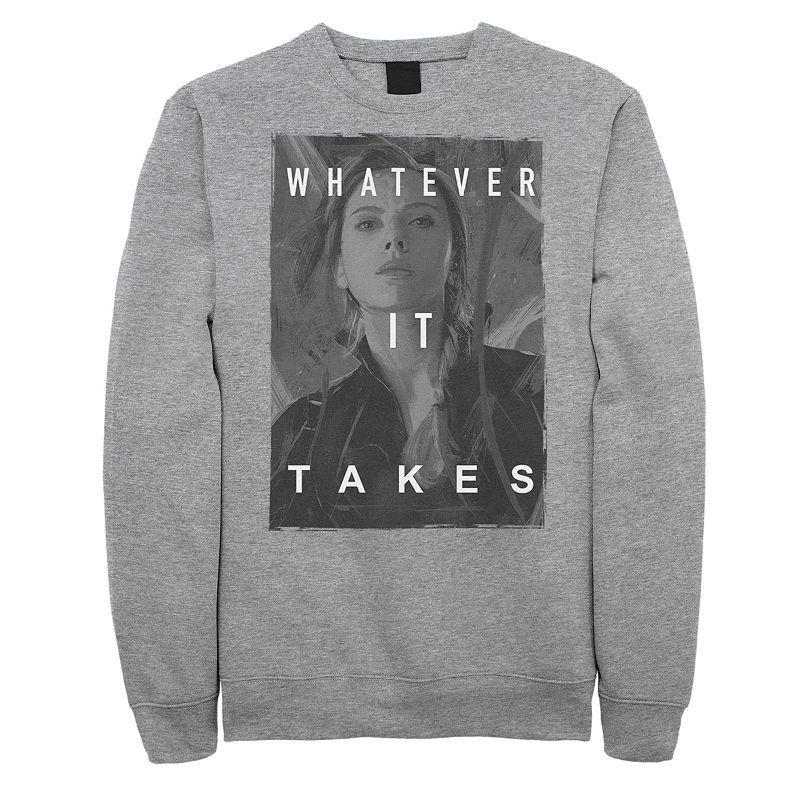 Men's Avengers Endgame Whatever It Takes Pullover, Size: Medium, Athletic Grey Product Image