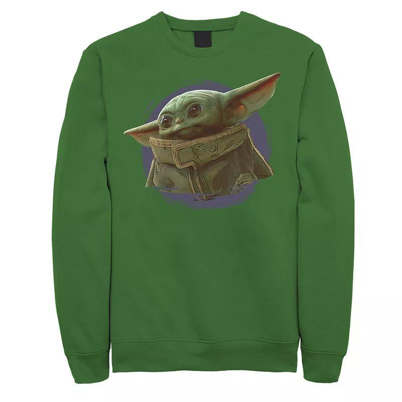 Men's DC Comics Joker HAHAHA Portrait Sweatshirt, Size: 3XL, Athletic Grey Product Image