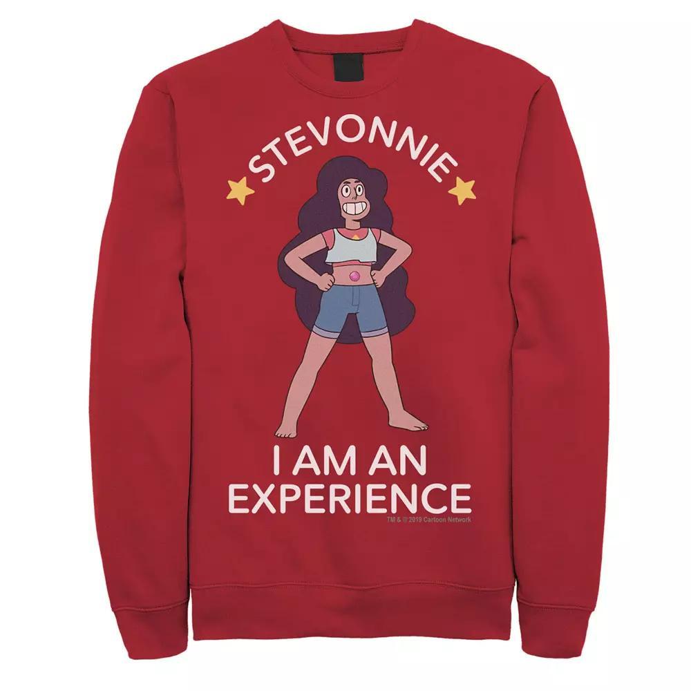 Men's Cartoon Network Steven Universe Stevonnie Experience Sweatshirt, Size: 3XL, Red Product Image