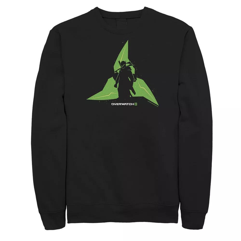 Mens Jurassic Park Japanese Classic Logo Graphic Fleece Pullover Grey Heather Product Image