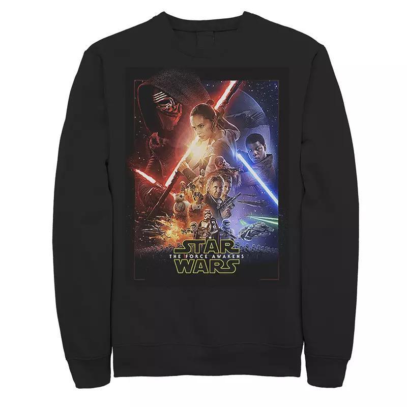 Men's Electric Shark Breakdancer Pullover Fleece, Size: XXL, Black Product Image
