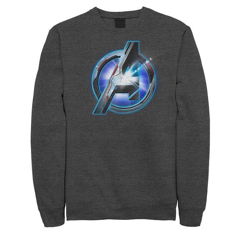 Men's Marvel Avengers Endgame Tech Logo Sweatshirt, Size: XXL, Grey Heather Product Image
