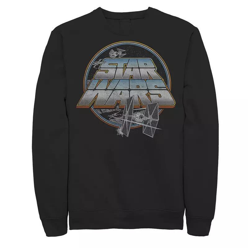 Men's The Mandalorian Dusty Sunset Sweatshirt, Size: XXL, Grey Heather Product Image