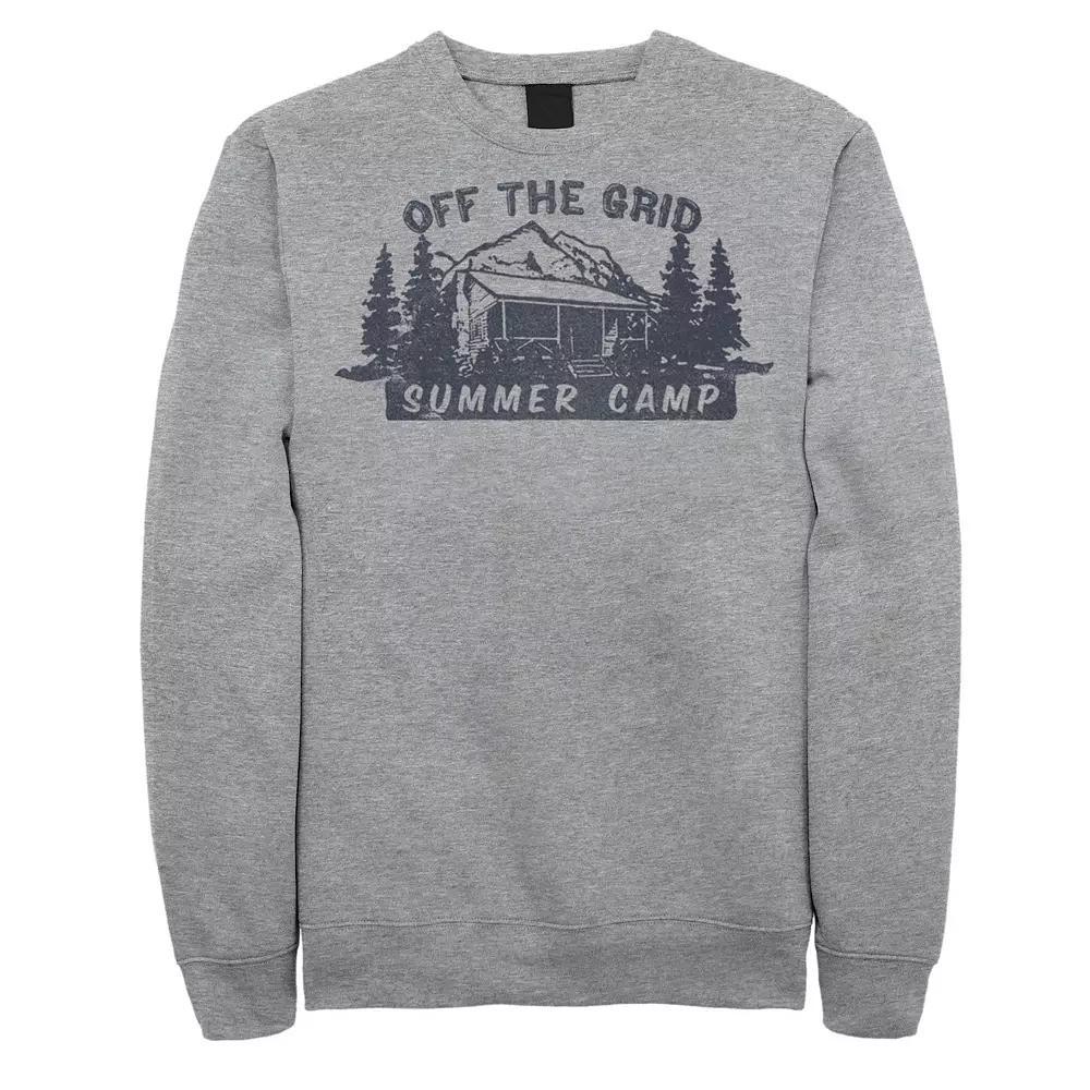 Men's Fifth Sun Off The Grid Cabin Sweatshirt, Size: Large, Athletic Grey Product Image