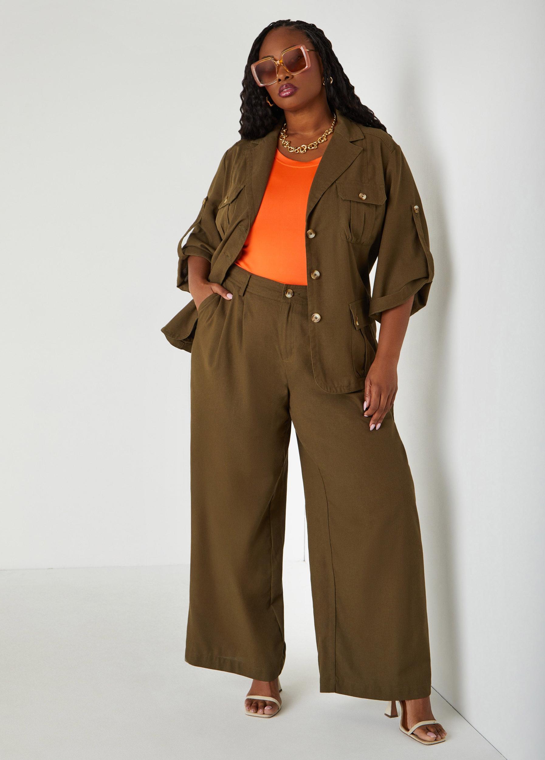 Woven Cargo Jacket Product Image