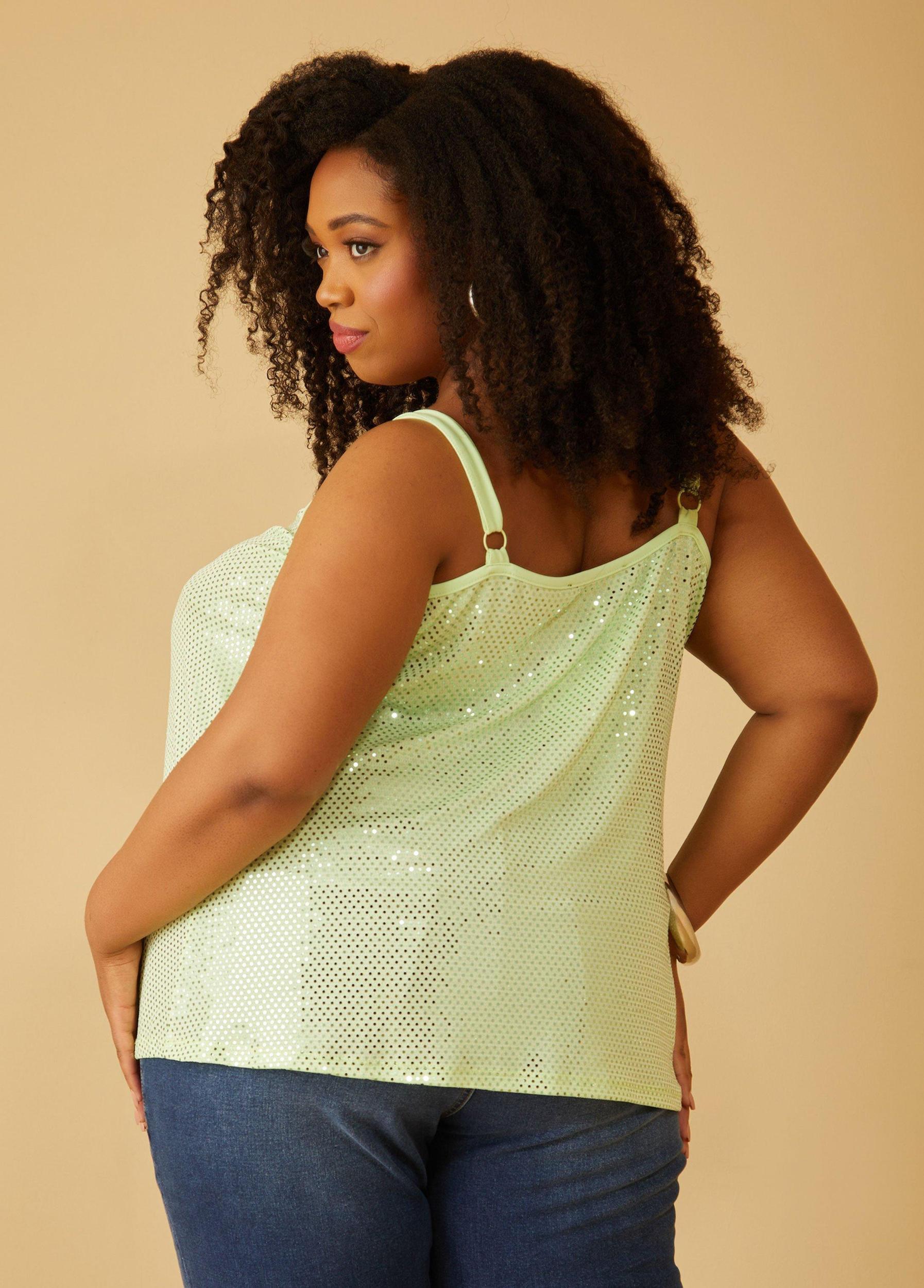 Sequin Embellished Knit Top Product Image