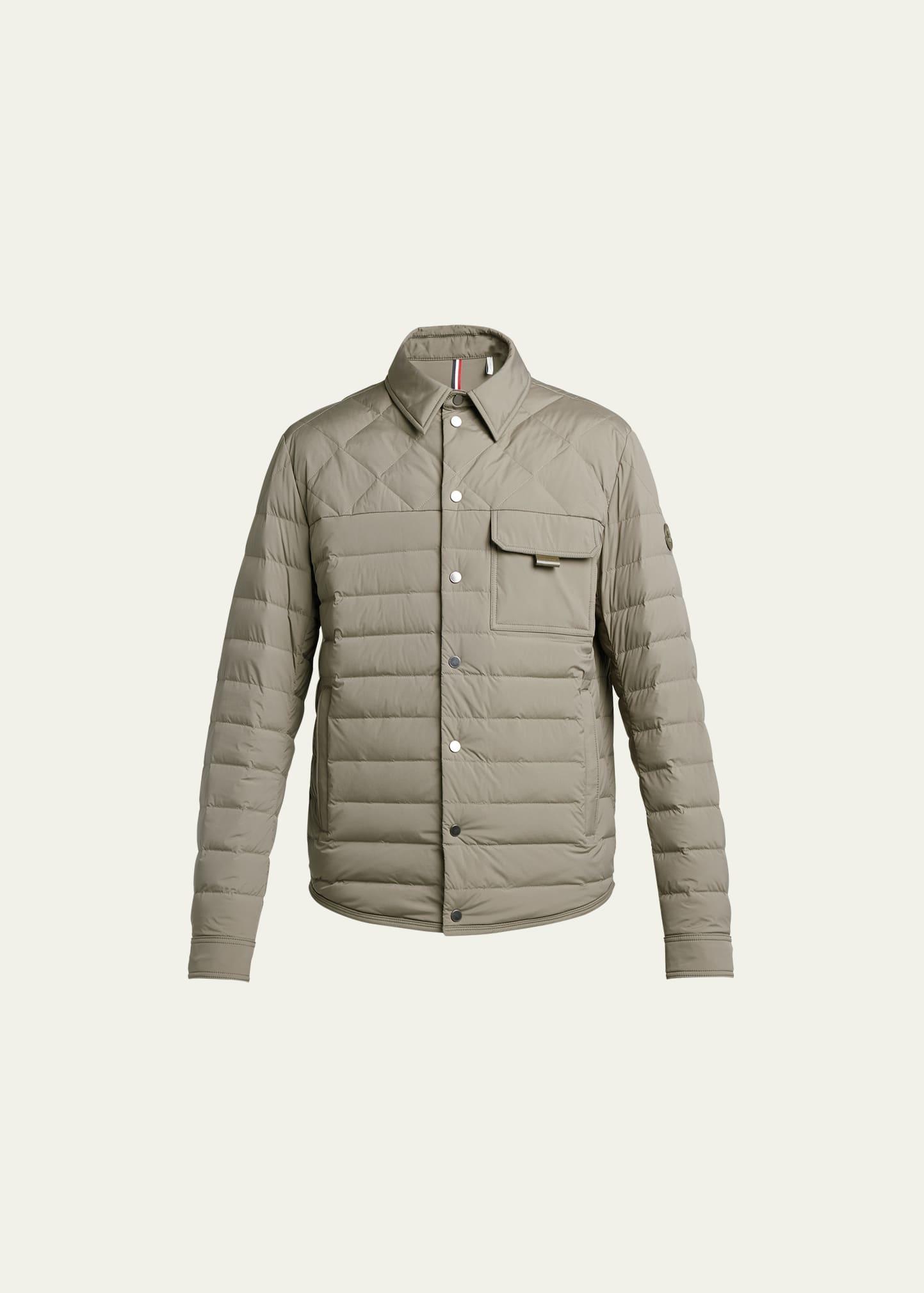 Mens Iseran Quilted Overshirt Product Image