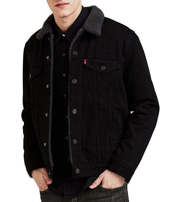 Levi's® Type III Sherpa Denim Trucker Jacket Product Image