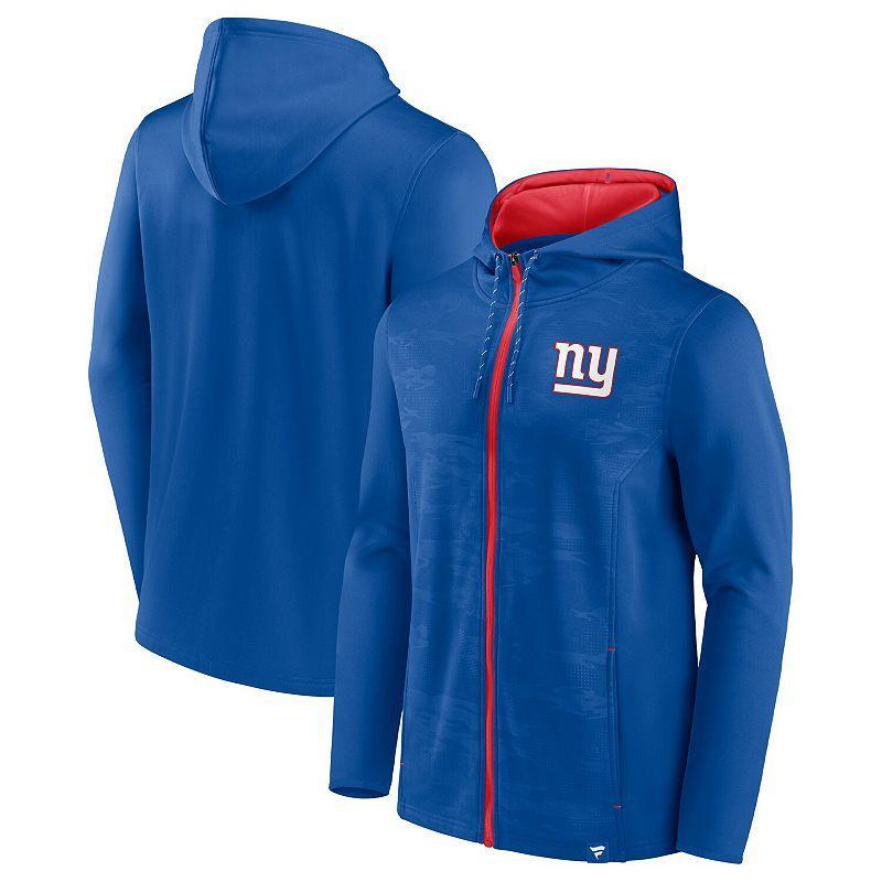 Men's Fanatics Branded Red/Pewter Tampa Bay Buccaneers Ball Carrier Full-Zip Hoodie, Size: 2XL Product Image