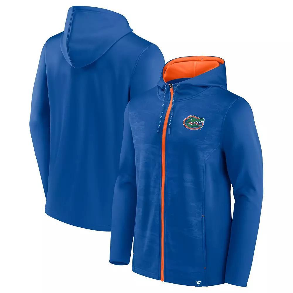 Men's Fanatics Branded Royal Florida Gators Ball Carrier Full-Zip Hoodie, Size: XL, Blue Product Image
